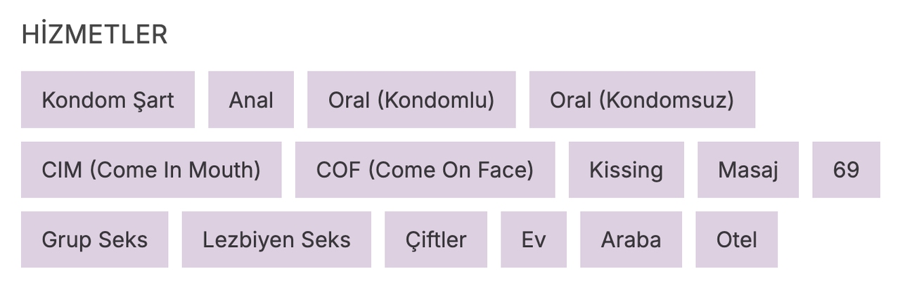 Escort services in Bodrum